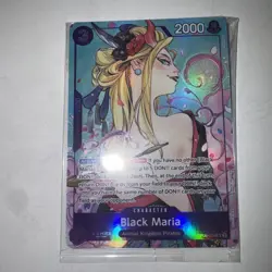 One Piece Black Maria illustration BX Vol.2 OP08-074 Promo Sealed - Image 2