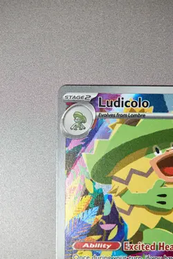 Ludicolo 95/94 IR Phantasmal Flames Holo Pokemon Card NM - Image 2