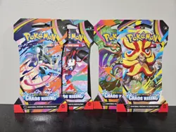 Chaos Rising - (4) FOUR Blister Packs - New! - Pokemon TCG Trading Card Game - Image 2