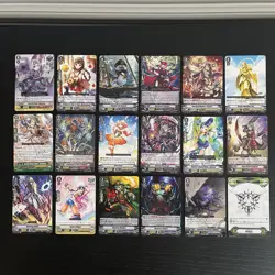 Bushiroad Cardfight Vanguard Card Lot Of 18 - Image 1