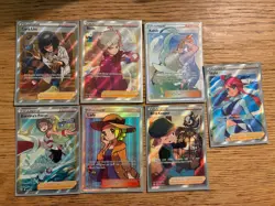 Pokemon TCG Full Art Supporter Lot (7 Cards) Kahili Lady Skyla Bede Korrina - Image 1