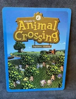 Animal Crossing E-Reader Card Nintendo GameCube Game Scan This Card Man! 2002 MP - Image 2