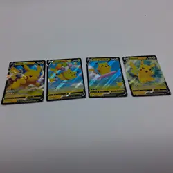 Pokemon TCG Pikachu V-Union SWSH139-SWSH142 Complete 4-Card Promo Set - NM - Image 1