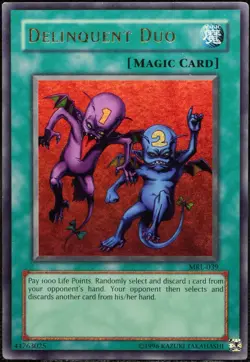 Yu-Gi-Oh! Delinquent Duo MRL-039 Ultra Rare [GD] American OG Foil | EN 2002 - Image 1