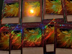 YuGiOh Phoenix Wing Wind Blast RA03-EN149 Platinum Secret Rare 1st ED - Image 1