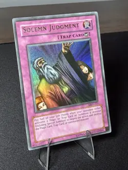Konami Solemn Judgment MRD-127 Metal Raiders Ultra Rare Regular English Unltd - Image 2
