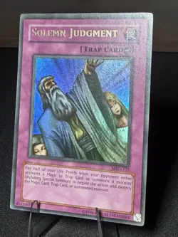 Konami Solemn Judgment MRD-127 Metal Raiders Ultra Rare Regular English Unltd - Image 3