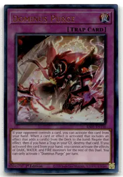 Dominus Purge (Collector's Rare) RA05-EN150 1st Edition Yu-Gi-Oh TCG NM - Image 1