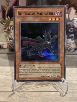 YuGiOh! Neo-Spacian Dark Panther - Unlimited Edition Super Rare (POTD-EN005) - Image 1