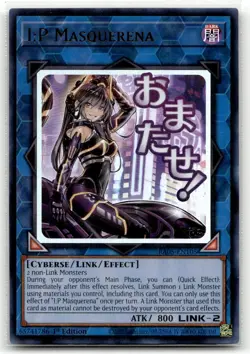 I:P Masquerena RA05-EN105 1st Edition Ultra Rare Yu-Gi-Oh TCG NM - Image 1