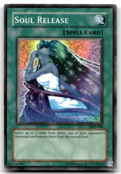 Soul Release SDP-036 Unlimited Common Yu-Gi-Oh TCG MP - Image 1