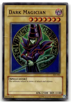 Dark Magician SYE-001 Unlimited Super Rare Yu-Gi-Oh TCG HP - Image 1