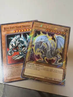 Yu-Gi-Oh! TCG Card Blue Eyes Lot Of 2 - Image 1