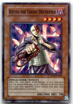 Kycoo the Ghost Destroyer RP02-EN040 Unlimited Common Yu-Gi-Oh TCG NM - Image 1