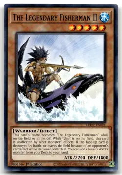 The Legendary Fisherman II LED9-EN024 1st Edition Common Yu-Gi-Oh TCG LP - Image 1