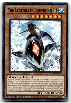 The Legendary Fisherman III LED9-EN025 1st Edition Common Yu-Gi-Oh TCG LP - Image 1