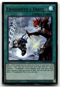 Fiendsmith's Tract BLGG-EN125 1st Edition Ultra Rare Yu-Gi-Oh TCG NM - Image 1
