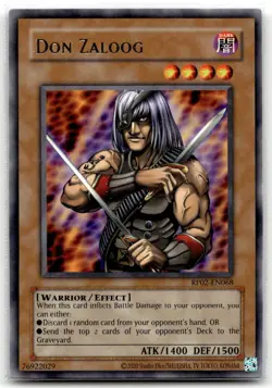 Don Zaloog RP02-EN068 Unlimited Rare Yu-Gi-Oh TCG NM - Image 1