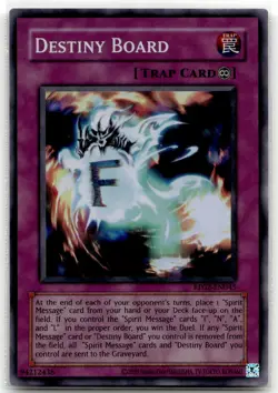 Destiny Board RP02-EN045 Unlimited Super Rare Yu-Gi-Oh TCG NM - Image 1