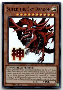 Slifer the Sky Dragon RA05-EN128 1st Edition Ultra Rare Yu-Gi-Oh TCG NM - Image 1