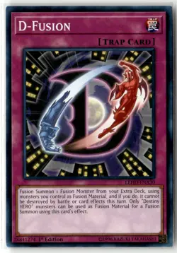D-Fusion LEHD-ENA30 1st Edition Common Yu-Gi-Oh TCG NM - Image 1