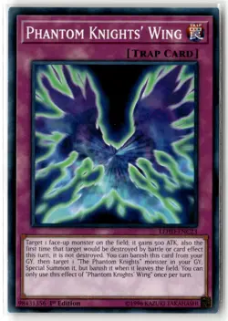 Phantom Knights' Wing LEHD-ENC23 1st Edition Common Yu-Gi-Oh TCG LP - Image 1