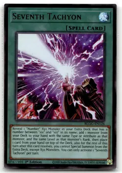 Seventh Tachyon BLGG-EN126 1st Edition Ultra Rare Yu-Gi-Oh TCG NM - Image 1