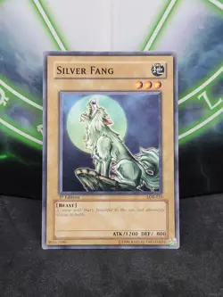Yugioh Silver Fang LOB-010 Common 1st Edition NM NA Print - Image 1