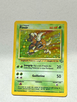 Pinsir 9/64 Holo Pokemon Card Base Set Jungle 1999 MP/HP - Image 1