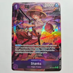 One Piece | Carrying On His Will | Shanks #065 | R Alt Art - Image 1