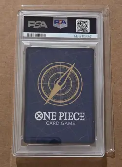 One Piece Monkey D. Luffy Wanted Poster Alt Art Foil PSA 10 - OP03 #012 - Image 3