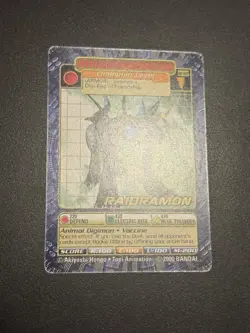 Digimon Raidramon Bo-120 Digi-Battle Series 3 Non Holo Card - Image 4