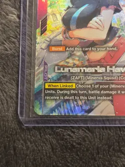 Lunamaria Hawke Gundam Card Game Uncommon+ Altart Unplayed - Image 4