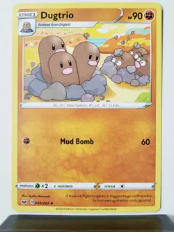 Dugtrio 093/202 NM - B1G1F - Sword Shield Pokemon Card $2 Combined Shipping - Image 1