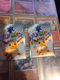 Pokemon TCG 4-Card Lot Eevee Holo + Galarian Perrserker V + Orbeetle - Image 1