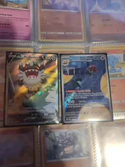 Pokemon TCG 4-Card Lot Eevee Holo + Galarian Perrserker V + Orbeetle - Image 2