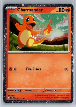 Charmander (Cosmos Holo) 020/217 Holo Miscellaneous Cards & Products Pokemon NM - Image 1