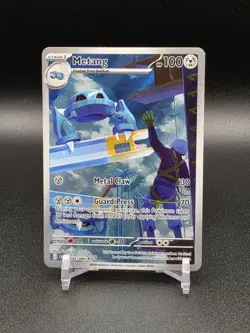 Metang 094/086 Chaos Rising Illustration Rare Holo Full Art Pokemon Card NM/M - Image 1