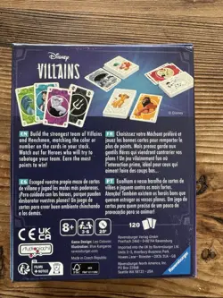 2022 Ravensburger Disney Villains The Card Game - Image 2