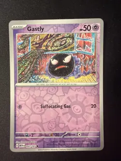 Gastly 092/165 Reverse Holo SV 151- Pokemon Card - Image 1
