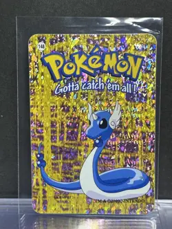 Dragonair #148 2000 Pokemon Vending Prism Holo Sticker Card - Image 1