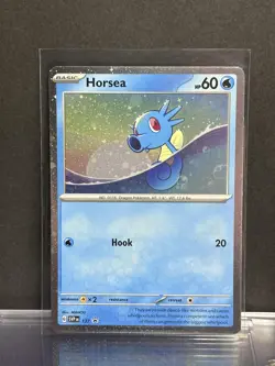 SV: Scarlet & Violet Promo Cards #137 Horsea Cosmos Holo - Image 1