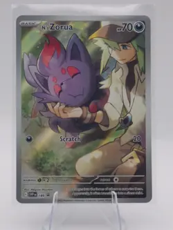 N's Zorua 189 Sv: Scarlet & Violet Promo Cards Holo | NM - Image 1