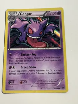 Gengar - 60/162 - Pokemon Breakthrough XY Cosmos Holo Rare Card LP - Image 1