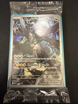 N’s Zekrom 031 Pokemon Center Stamped Promo Card Near Mint Sealed - Image 1