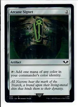 Arcane Signet (228) 228 Universes Beyond: Warhammer 40,000 MTG NM - Image 1