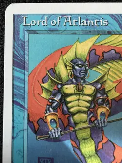 Magic the Gathering Lord of Atlantis Autograph Memorabilia/Rare See Pictures - Image 2
