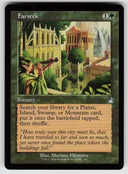 Farseek (Retro Frame) 347 Uncommon Ravnica Remastered Magic: The Gathering NM - Image 1