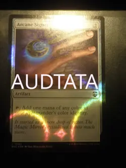 mtg magic Arcane Signet FOIL ripple ENGLISH Cachet d'esoterisme modern horizons - Image 1