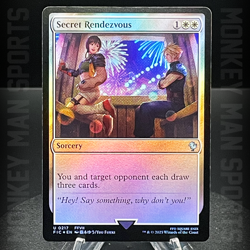 Magic MTG Final Fantasy - Secret Rendezvous Yuffie - FIC U 0217 FOIL MINT - Image 1